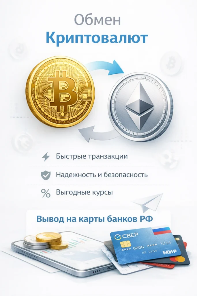 обмен криптовалют на рубли в россии