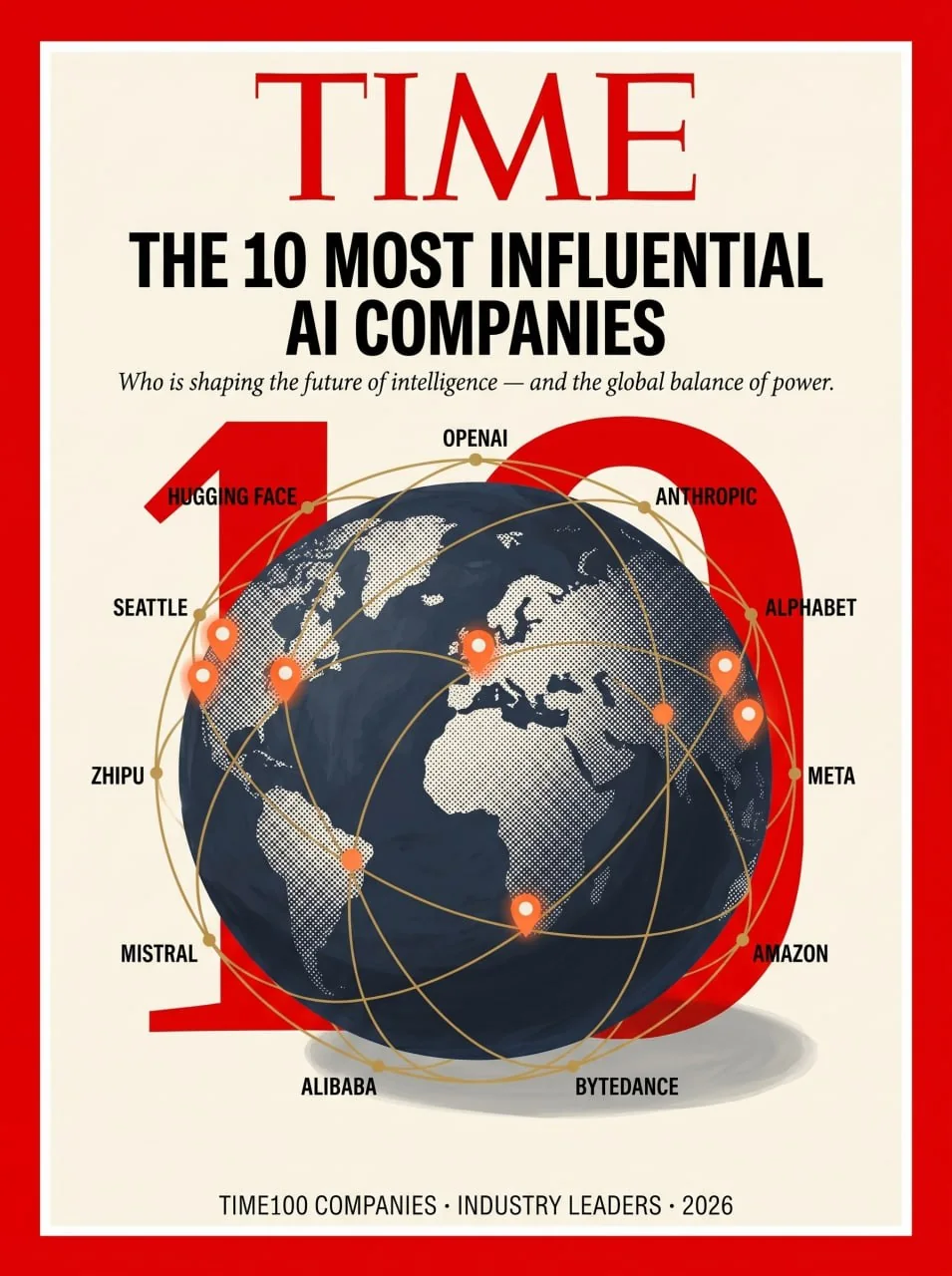 TIME назвал топ-10 самых влиятельных ИИ-компаний 2026 года