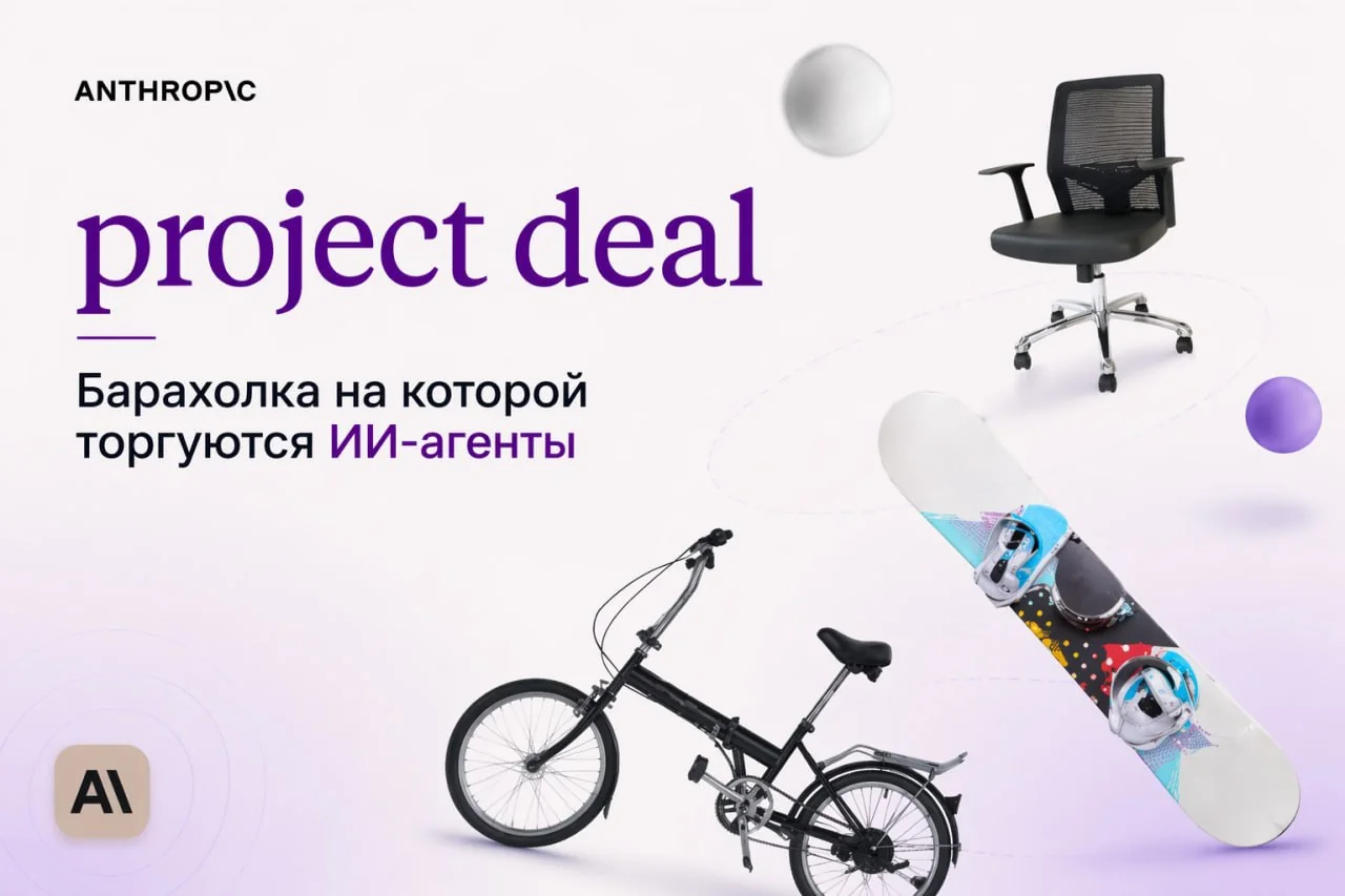 Anthropic испытала ИИ-агентов на подержанном рынке: 186 сделок за $4000