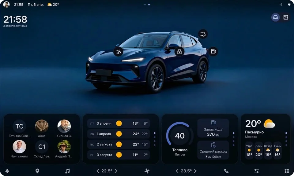 Минпромторг предложил оснащать все автомобили в России ОС «Аврора»