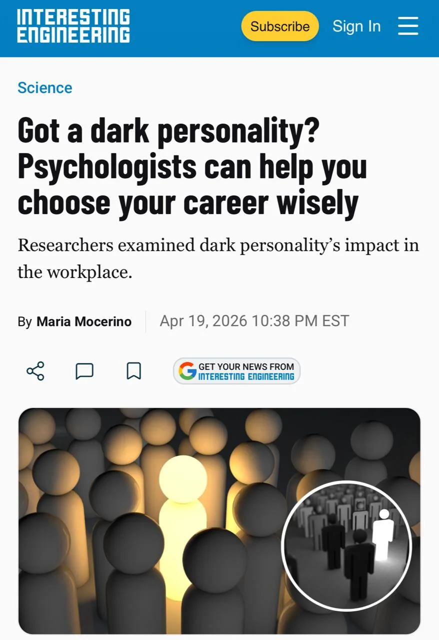 Учёные подтвердили: IT-специалисты чаще других обладают «тёмными» чертами личности