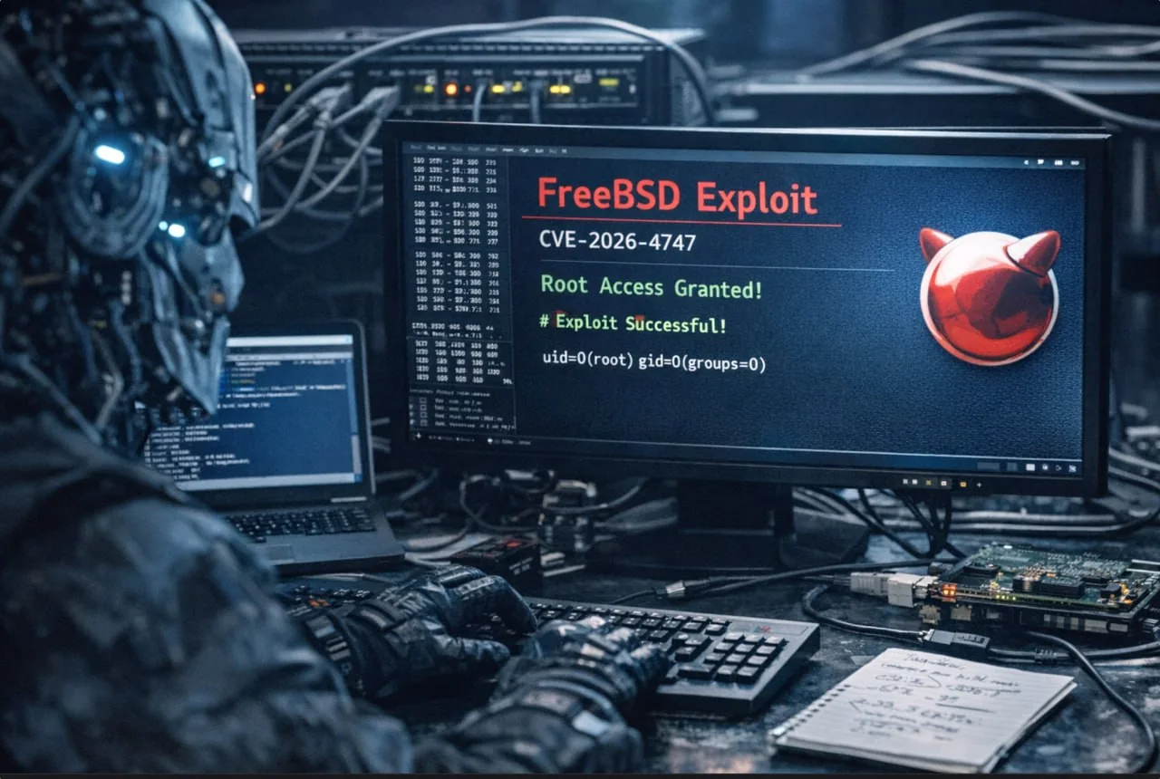 ИИ взломал FreeBSD: уязвимость CVE-2026-4747 использована для получения root-доступа