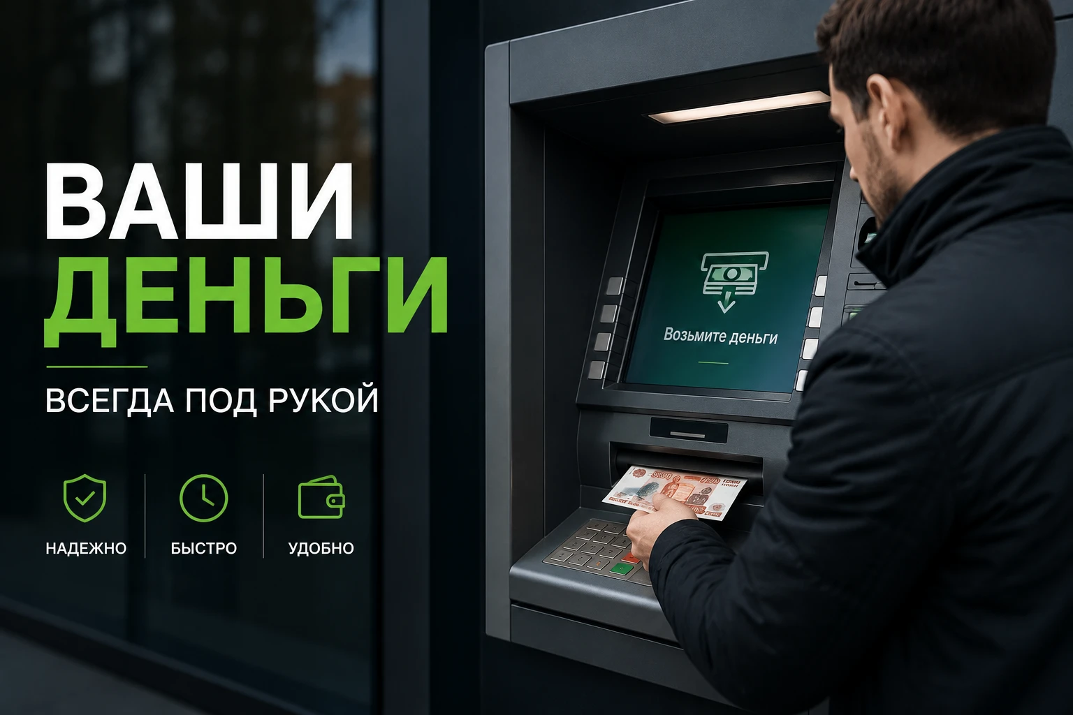 Экономист назвал самый безопасный способ снять наличные