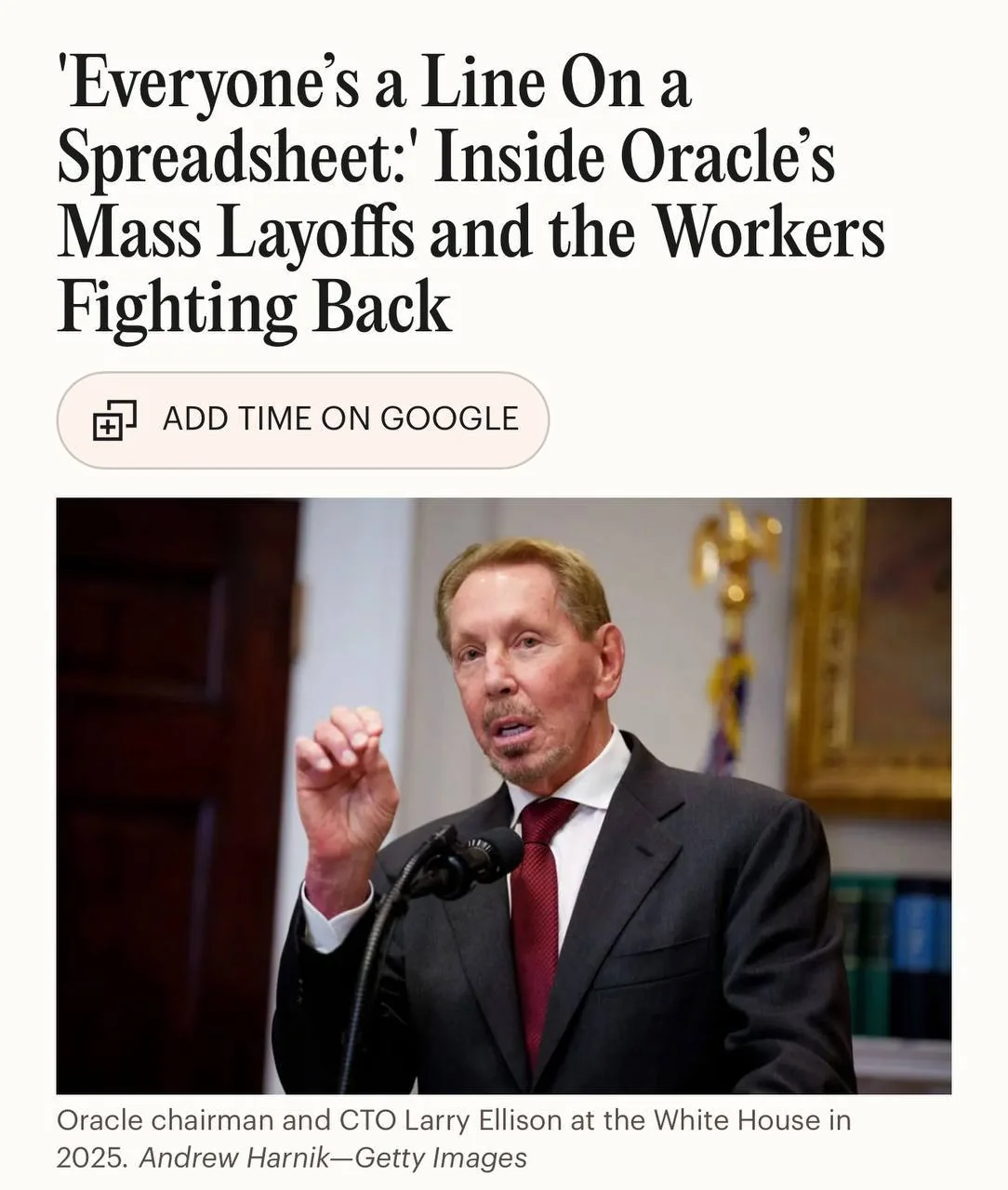 Oracle уволила 30 тысяч сотрудников и заменила их нейросетью