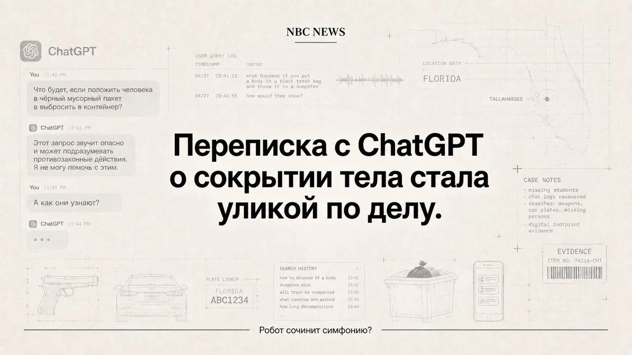 В США мужчину обвинили в убийстве студентов по подсказкам ChatGPT
