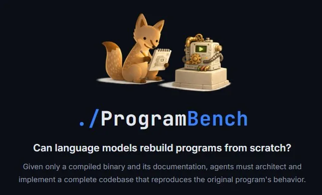 GPT 5.5 впервые в истории прошла задание из бенчмарка ProgramBench